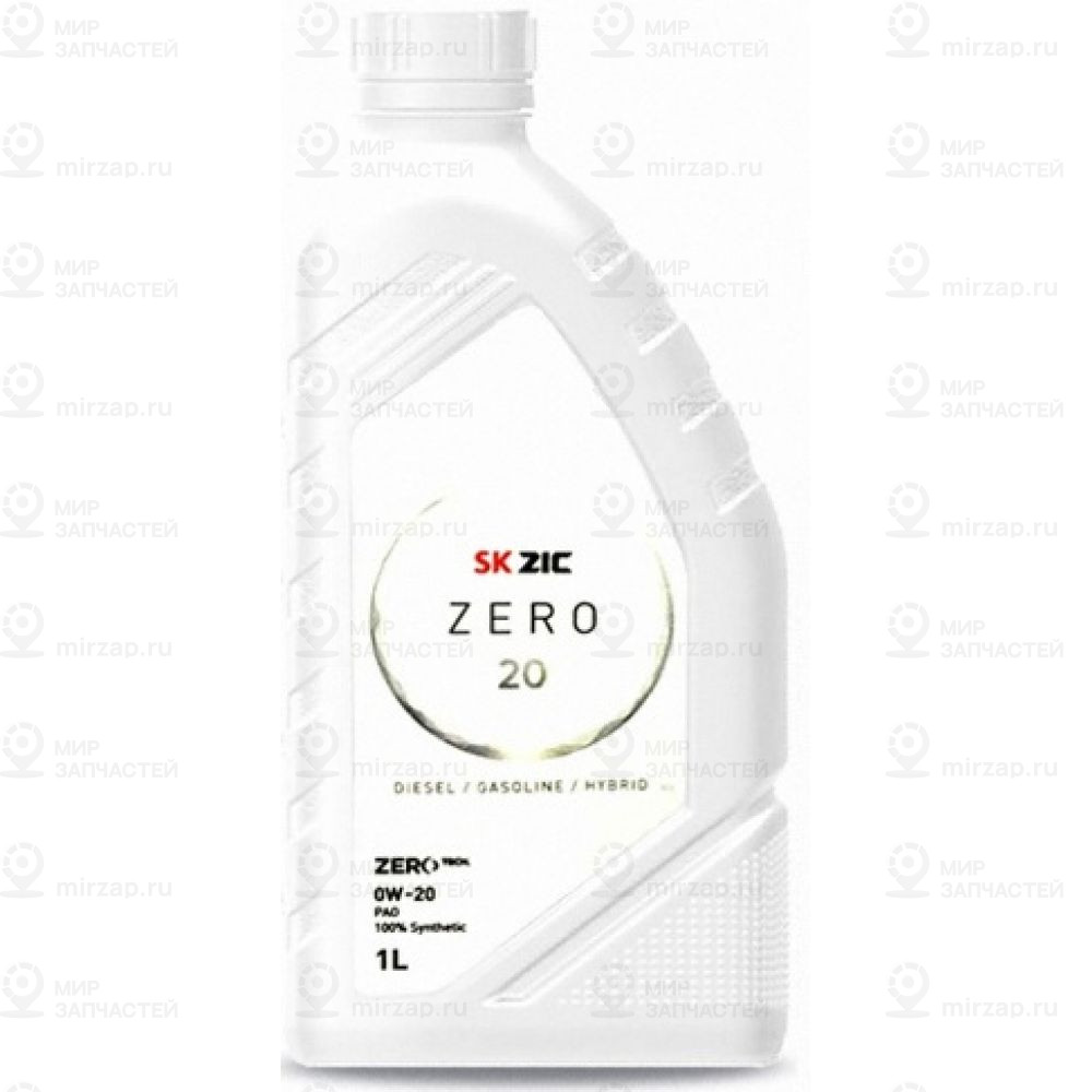 Zic Zero 20 0W20 (1L)_Масло Моторное! Синт.\ Api Sn +, Ilsac Gf-5, Dexos 1 Gen2 ZIC 132035