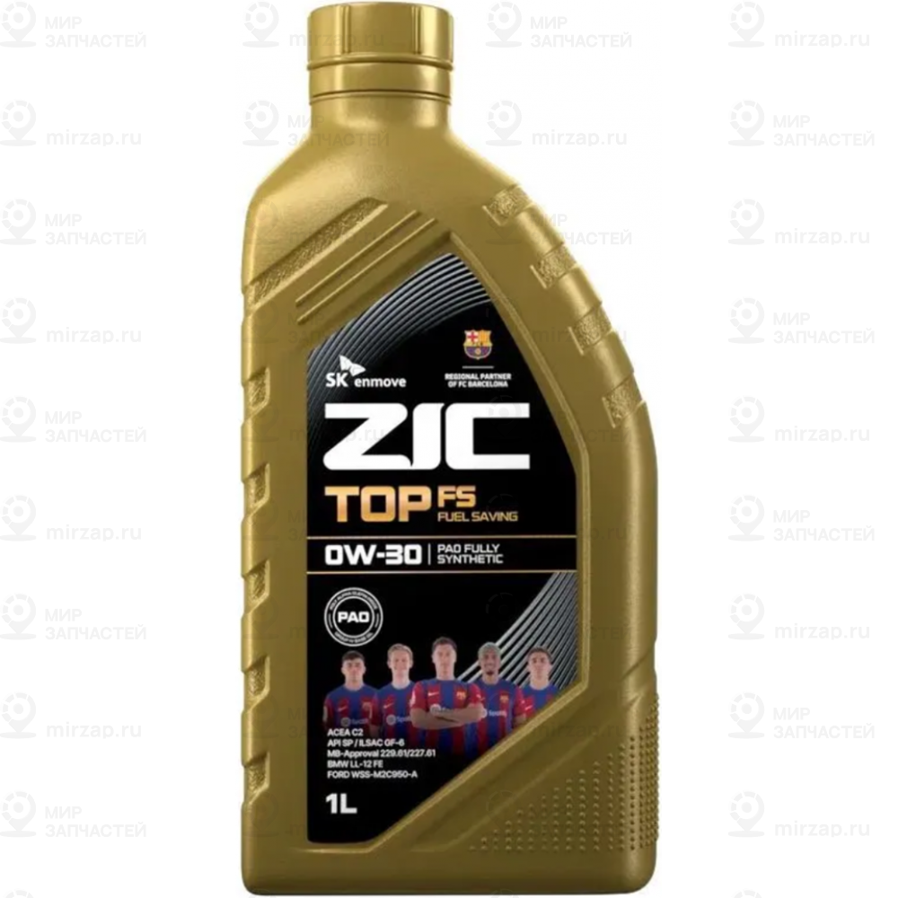Масло Моторное Zic Top Es 0W-30 1 Л 132042 ZIC 132042