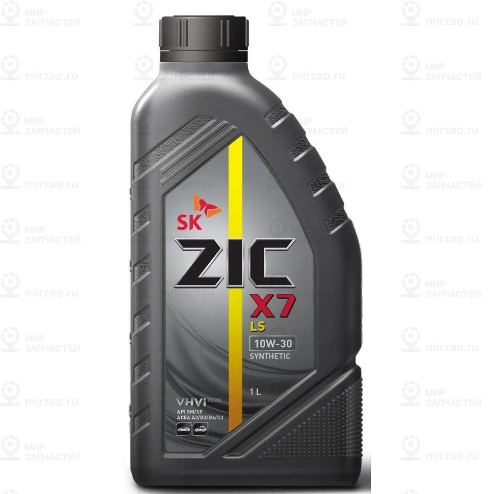 Zic X7 Ls 10W30 (1L)_Масло Моторное!\Api Sm, Acea C3/A3/B3/B4, Mb 229.31, Vw 502 ZIC 132649