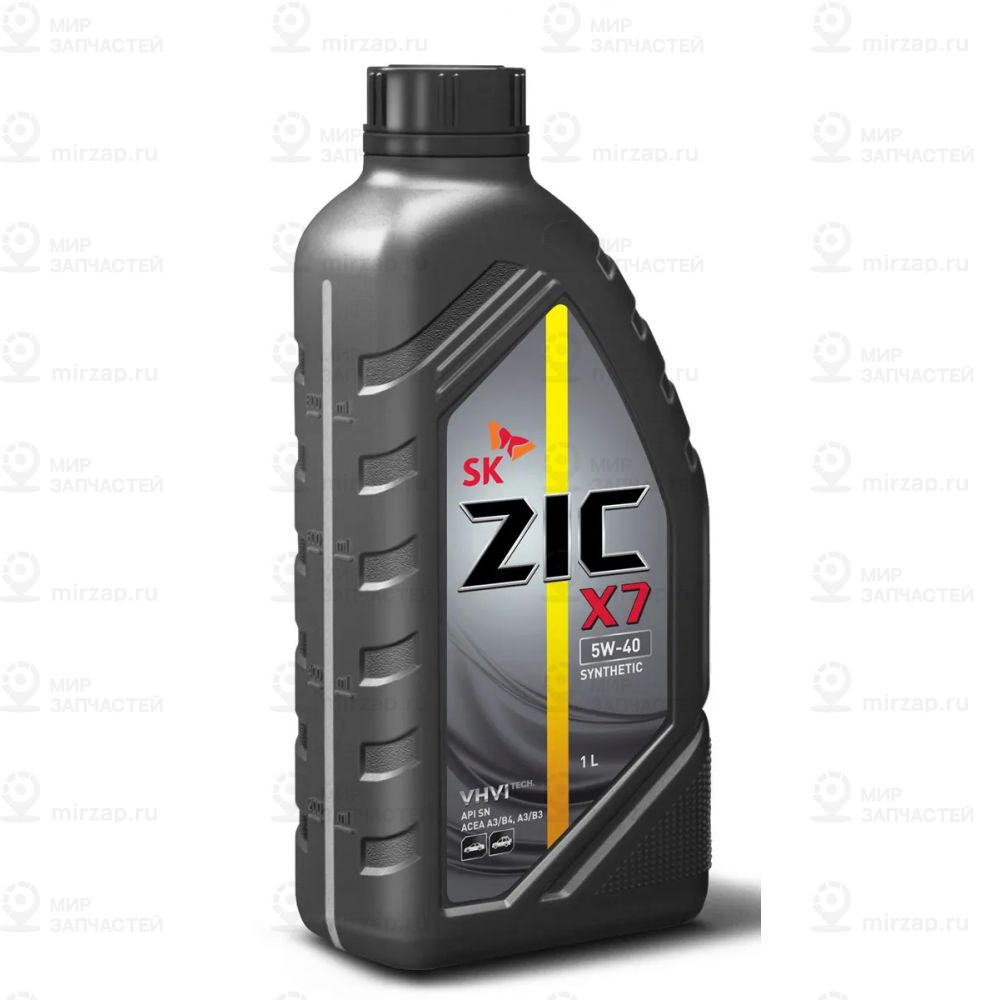 Zic X7 5W40 (1L)_Масло Моторное!Синт.\Api Sn, Acea A3/B4 A3/B3, Mb229.5, Vw 502.
 ZIC 132662