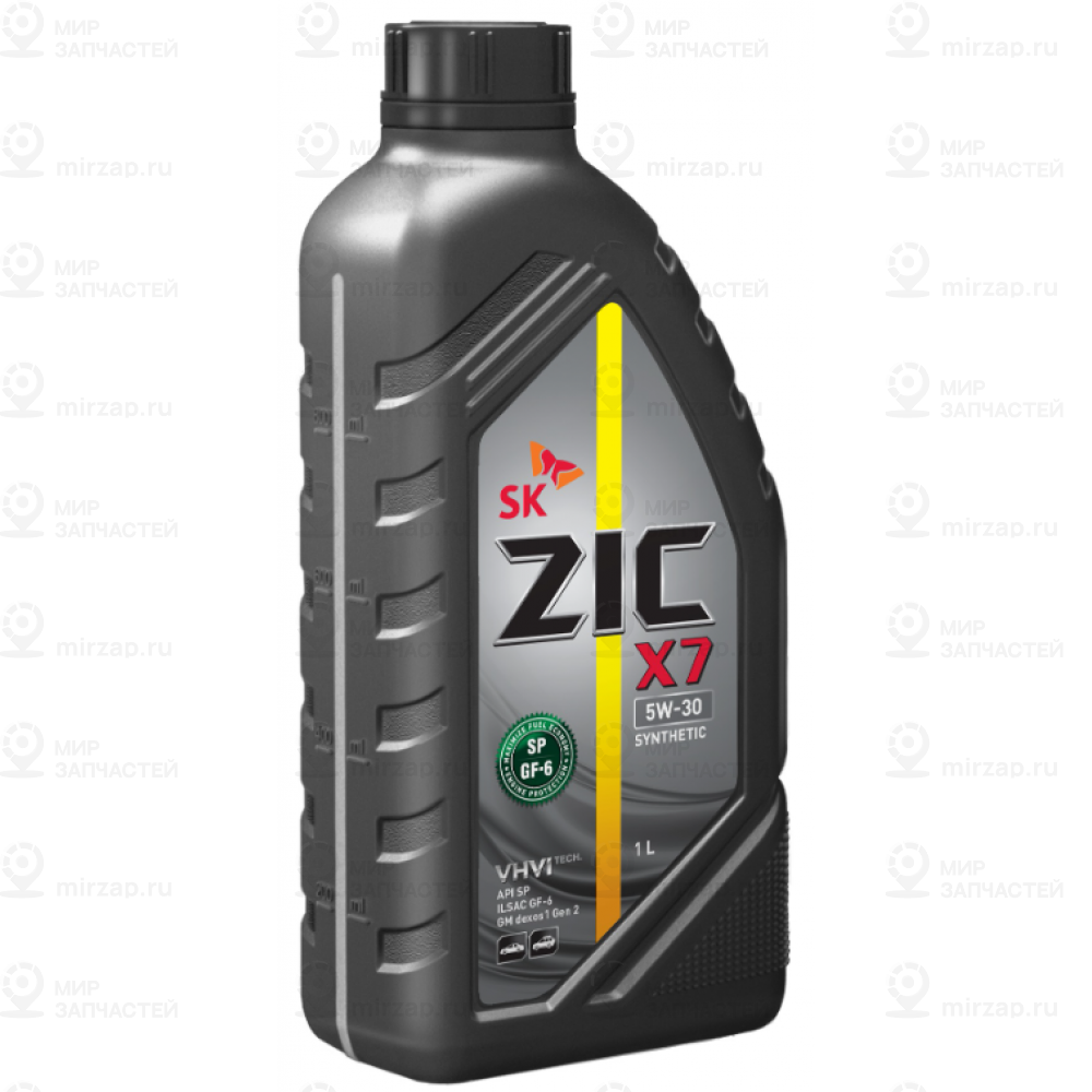 Zic X7 5W30 (1L)_Масло Моторное! Синт.\ Api Sn+, Ilsac Gf-5, Gm Dexos 1 Gen 2 ZIC 132675