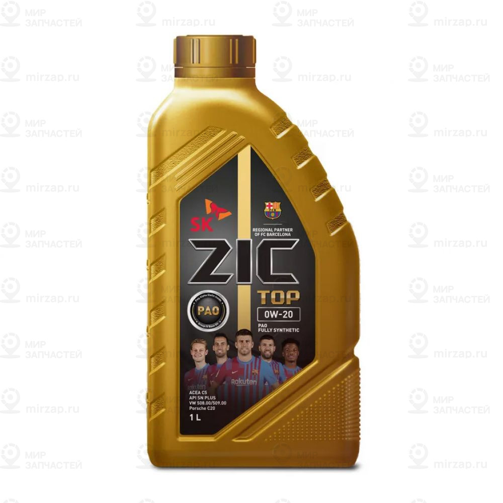 Масло Zic Top 0W20 Мот. Син. (1 Л) Zic 132679 ZIC 132679