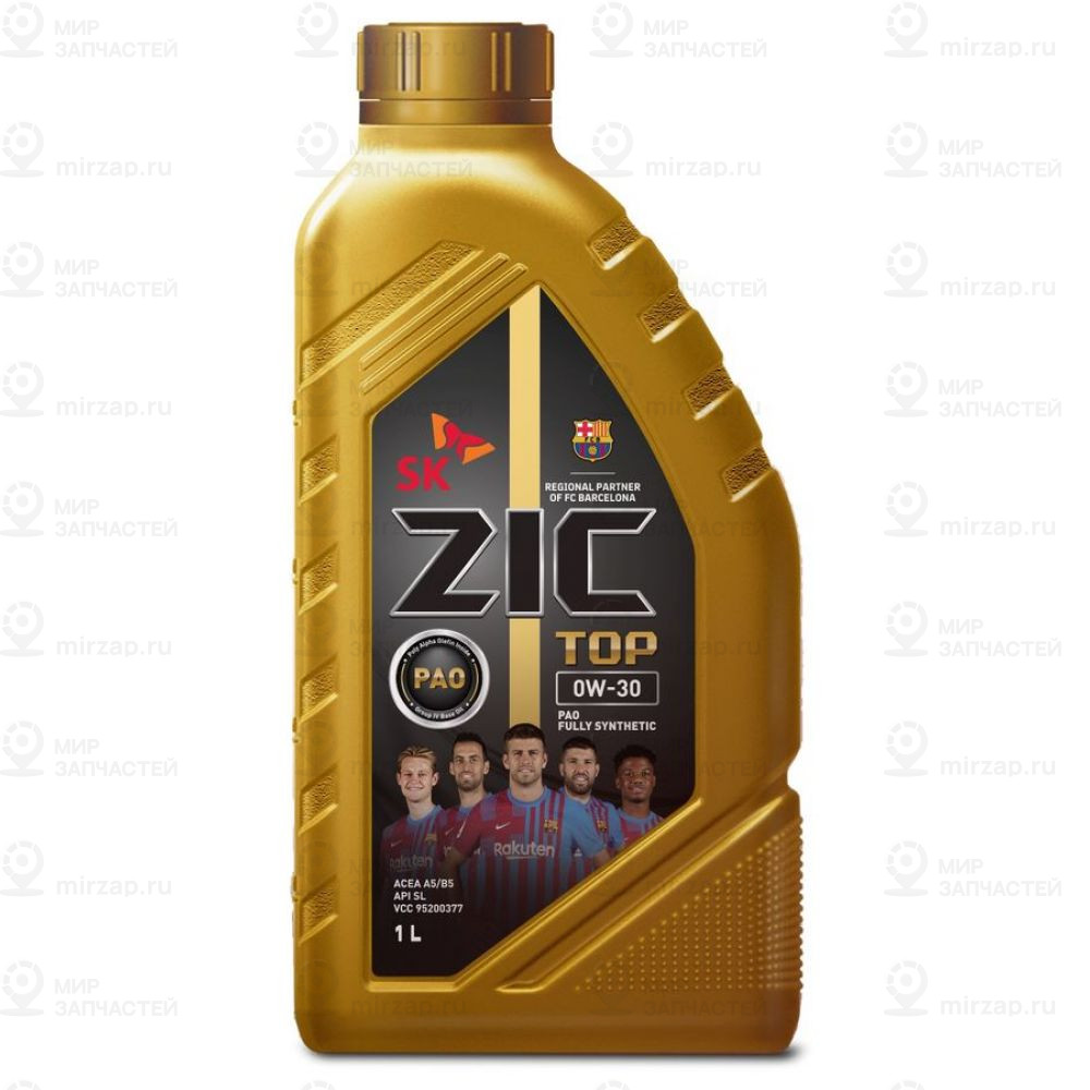 Масло Zic Top 0W30 Мот. Син. (1 Л) Zic 132680 ZIC 132680