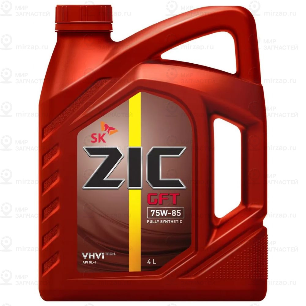Zic Gft 75W85 (4L)_Масло Трансмиссионное !Синт.\ Gl-4 Cпециально Произведено Для
 ZIC 162624