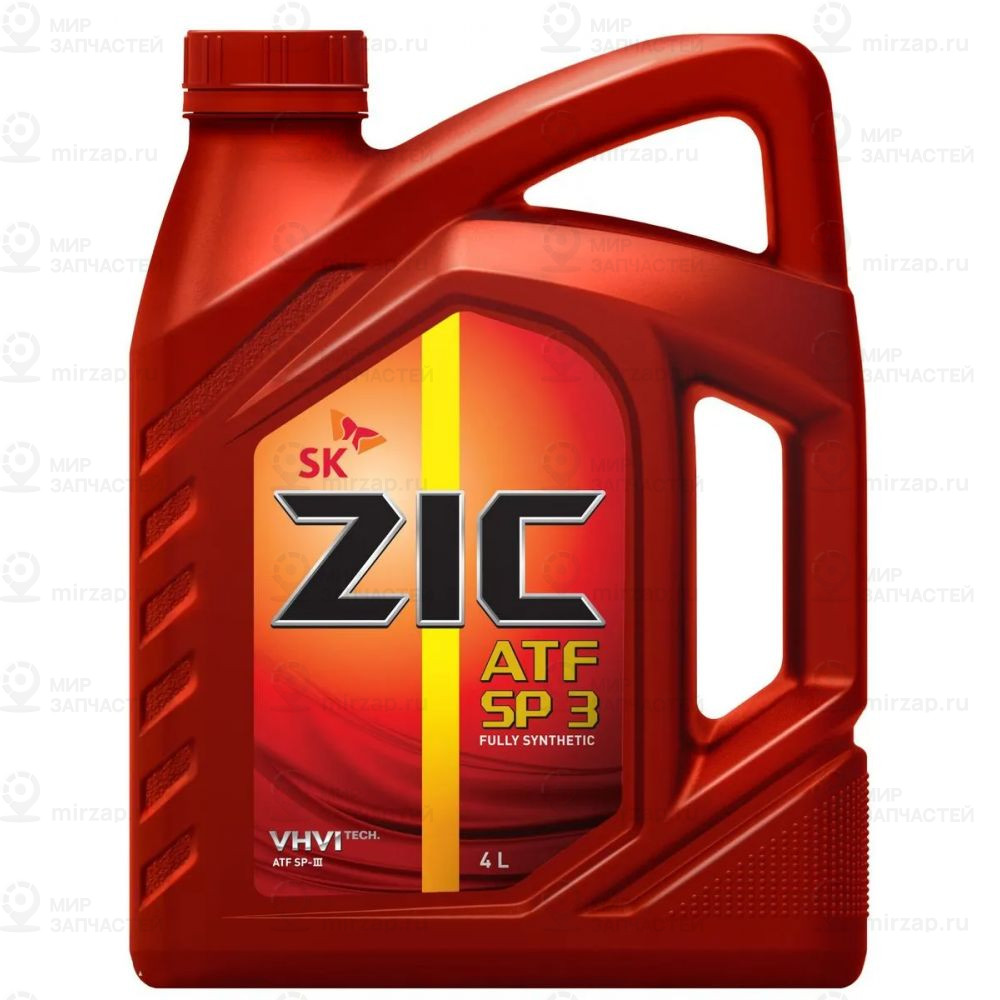 Zic Atf Sp 3 (4L)_Жидкость Гидравлическая! Для Акпп, Синт.\ Hyundai-Kia Sp3
 ZIC 162627