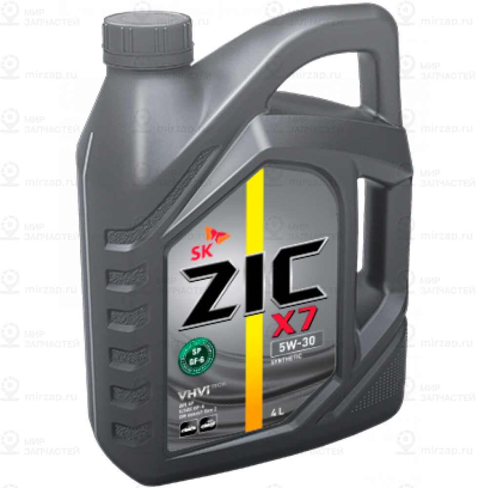 Zic X7 5W30 (4L)_Масло Моторное! Синт.\ Api Sn+, Ilsac Gf-5, Gm Dexos 1 Gen 2
 ZIC 162675