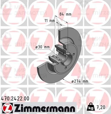 Запчасть ZIMMERMANN 470242200