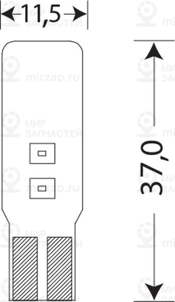 Запчасть Маяк 12T10CAN052BL
