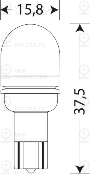 Запчасть Маяк 12T16BLK082BL