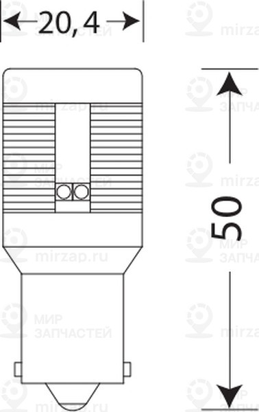 Запчасть Маяк 12T25CAN072BL