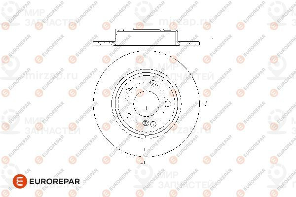 Запчасть EUROREPAR 1667865480