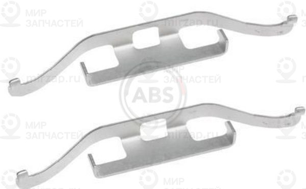 Комплектующие, колодки дискового тормоза ABS 1682Q