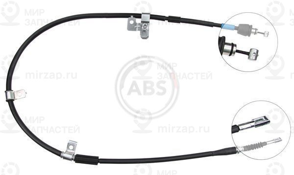 Тросик, cтояночный тормоз ABS K17137