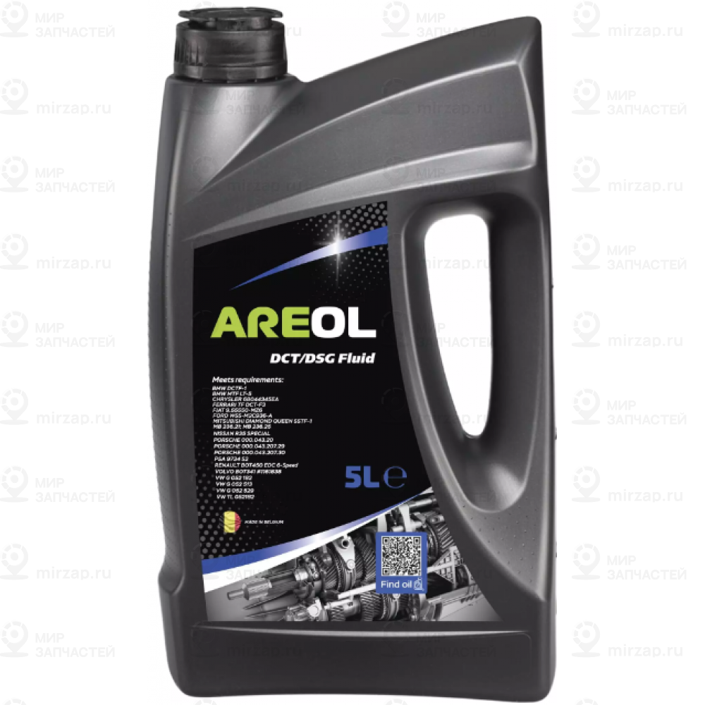 Areol Dct/Dsg Fluid (5L)_Масло Трансм.для Dsg Кпп! Синт.желт., Ан.febi 39070\ Vw
 AREOL AR156