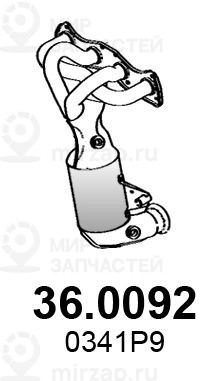 Катализатор ASSO 360092