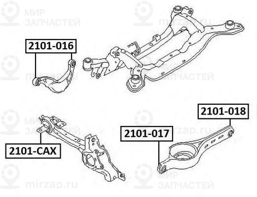 Запчасть ASVA 2101016