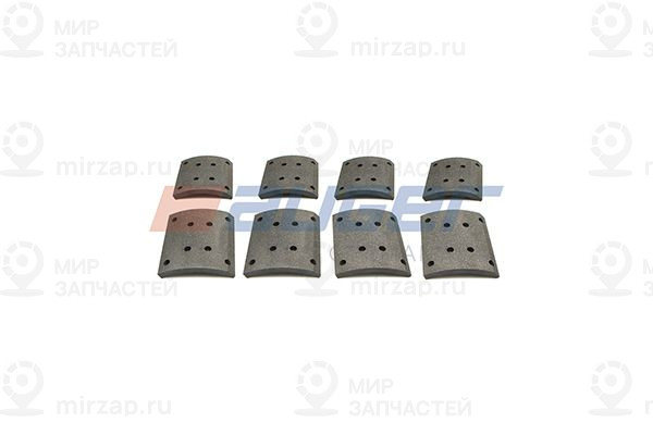 Комплект тормозных башмаков, барабанные тормоза AUGER 70378