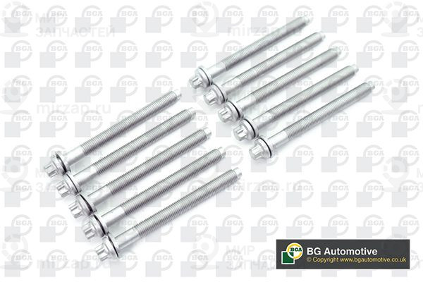 Комплект болтов головки цилидра BGA BK4387