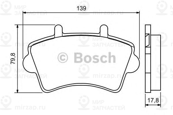 Запчасть BOSCH 0986494031