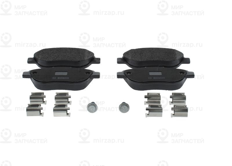 Комплект тормозных колодок, дисковый тормоз BOSCH 0986494074