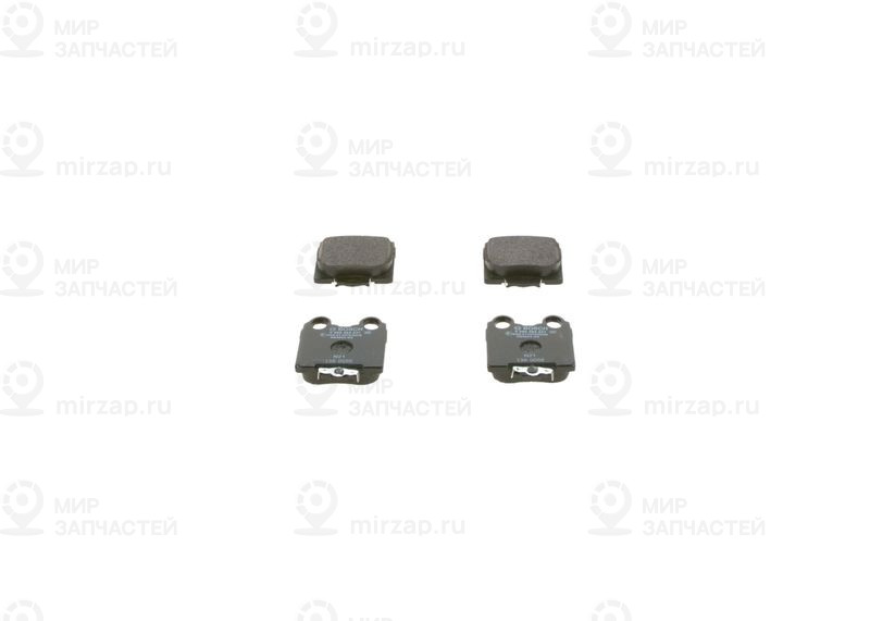 Комплект тормозных колодок, дисковый тормоз BOSCH 0986494231