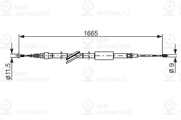 Запчасть BOSCH 1987477249