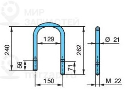 Запчасть BPW 0313837174