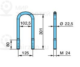 Запчасть BPW 0313844044