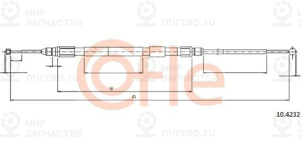 Запчасть Cofle 92104232