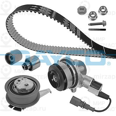 Водяной насос + комплект зубчатого ремня DAYCO KTBWP11920