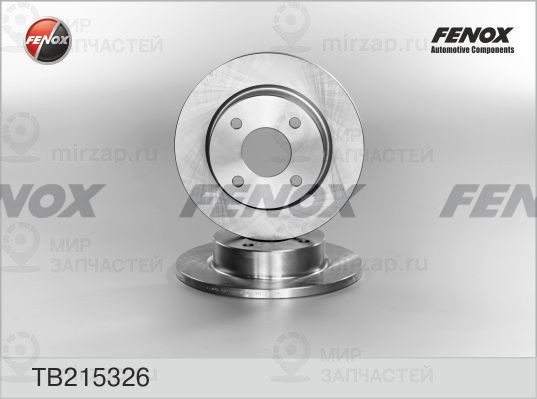 Тормозной диск FENOX TB215326