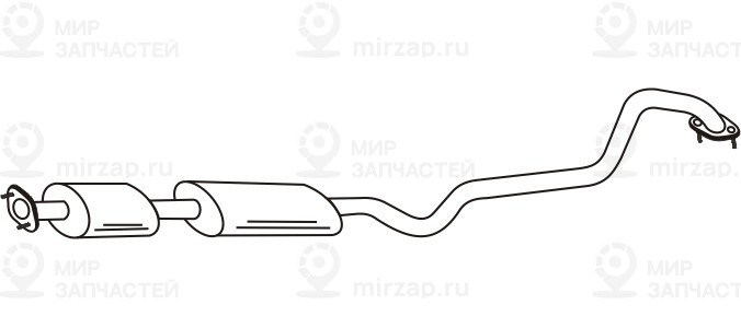 Запчасть FERROZ 23167