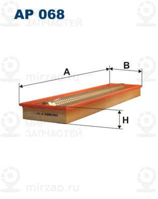 Воздушный фильтр FILTRON AP068