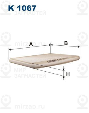 Запчасть FILTRON K1067