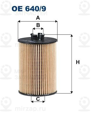 Масляный фильтр FILTRON OE6409