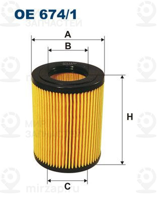 Запчасть FILTRON OE6741