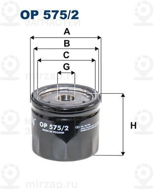 Запчасть FILTRON OP5752