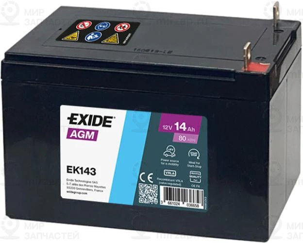 Запчасть EXIDE EK143