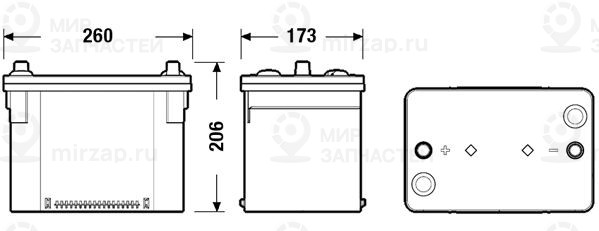 Запчасть EXIDE EK508
