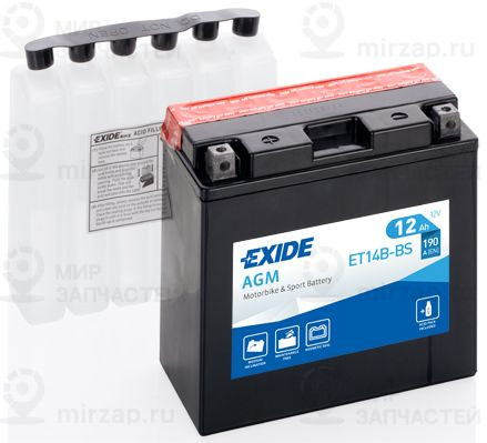 Запчасть EXIDE ET14BBS