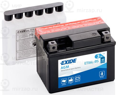 Запчасть EXIDE ETX4LBS