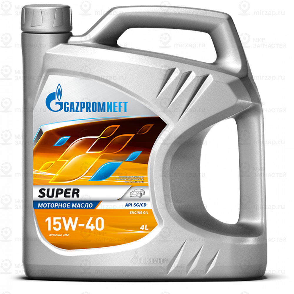 253142147_Масло Gazpromneft Super 15W-40 4Л#, Фасовка:4Л GAZPROMNEFT 253142147