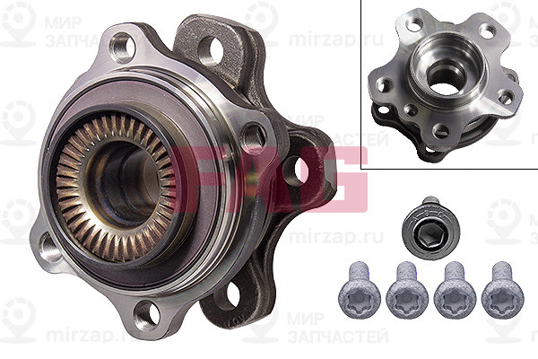 Подшипник-Ступица задний bmw G01/G02/G11/G12/G20/G30/G32 2015 => FAG 713649680