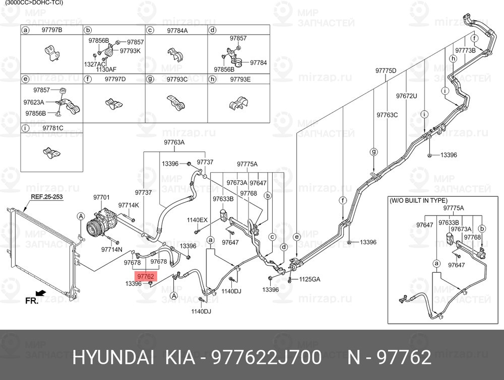 Запчасть HYUNDAI 977622J700