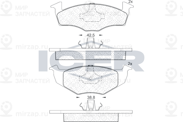 Запчасть ICER 181119