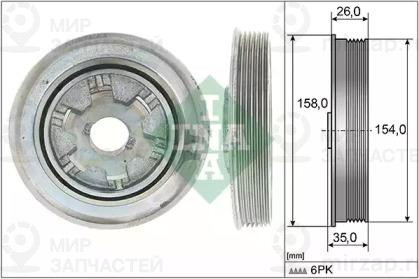 Запчасть INA 544011210