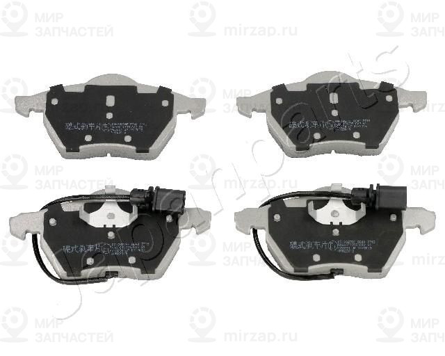 Комплект тормозных колодок, дисковый тормоз JAPANPARTS PA0927AF
