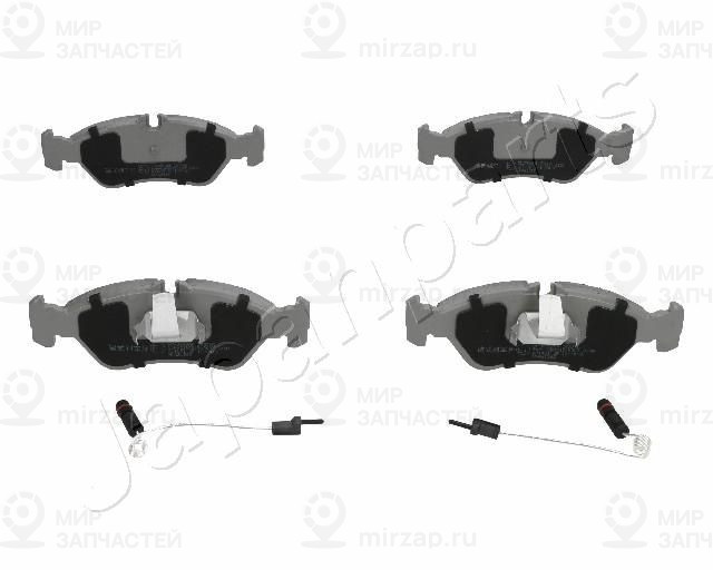 Комплект тормозных колодок, дисковый тормоз JAPANPARTS PP0512AF