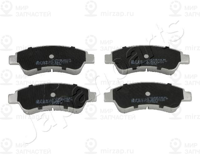 Комплект тормозных колодок, дисковый тормоз JAPANPARTS PP0610AF