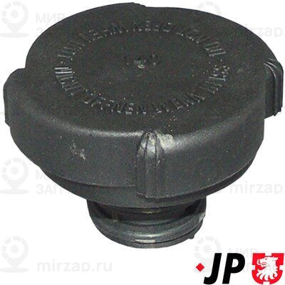 Крышка, резервуар охлаждающей жидкости JP GROUP 1414250300